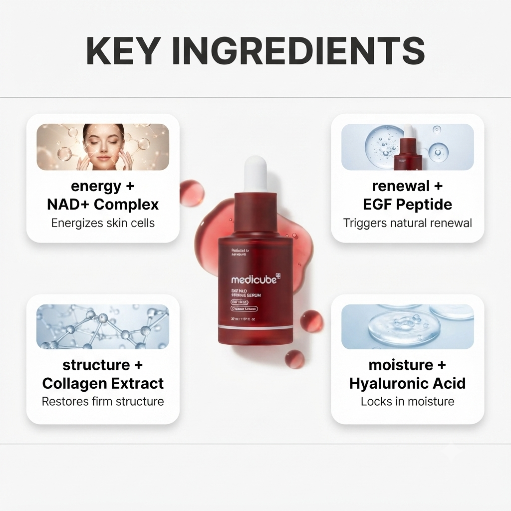 Nerovil™ NAD+ EGF Firming Serum – Anti-Aging & Skin Firmness