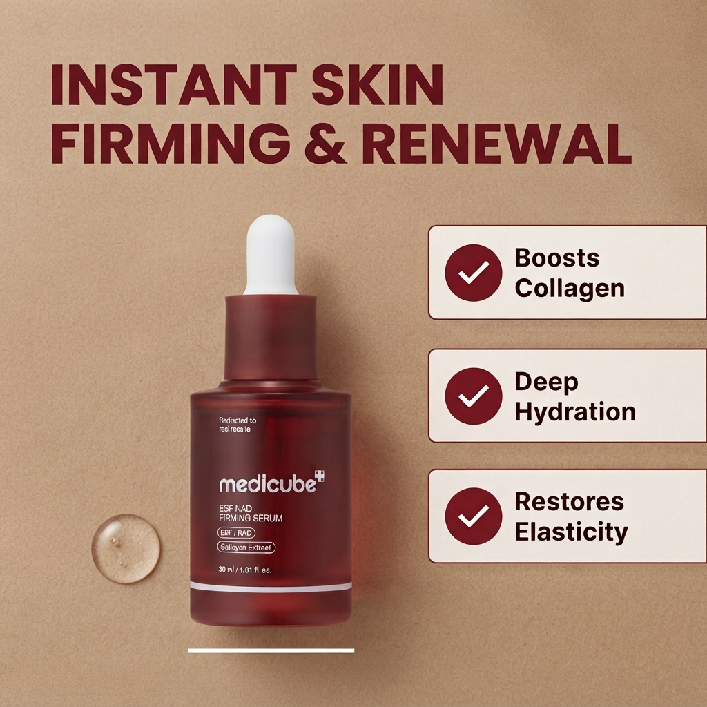 Nerovil™ NAD+ EGF Firming Serum – Anti-Aging & Skin Firmness